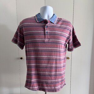 Mens LuLaRoe Striped Polo - 80s Style - Soft!